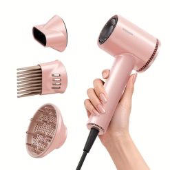 1875W Ionic Hair Dryer with Diffuser Attachments